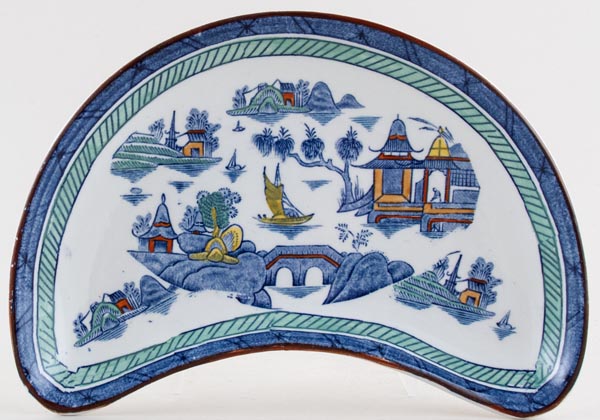 Crescent Side Dish c1920s